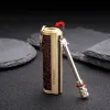 Honest BCZ227 бензиновая зажигалка - спичка с кольцом для ключей