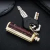 Honest BCZ227 бензиновая зажигалка - спичка с кольцом для ключей